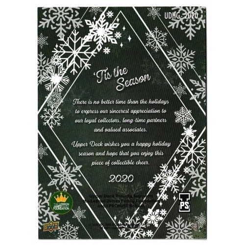 2020 Upper Deck Happy Holidays  LeBron James