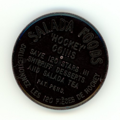 1961-62 Shirriff/ Salada Jeton de Hockey # 29 Glenn Hall 1961-62 Shirriff/ Salada Jeton de Hockey # 29 Glenn Hall