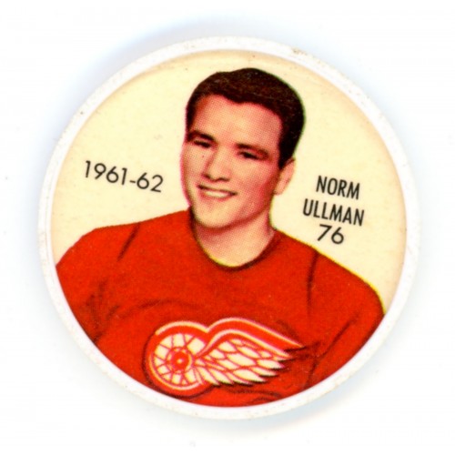 1961-62 Shirriff / Salada Jeton de Hockey # 76 Norm Ullman