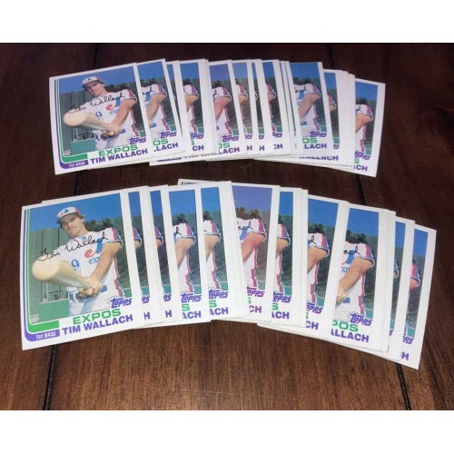 1982 Topps # 191 Tim Wallach RC