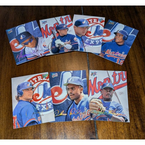 1993 Leaf Studio Expos de Montréal 'Team Set' Série Complète