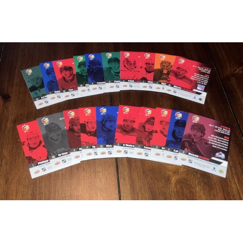 2020-21 Upper Deck Série 3 HoloGrFx Rookies Série complète