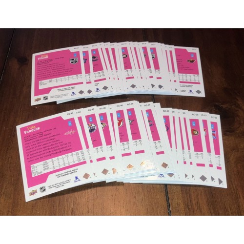 2020-21 Upper Deck Série 3 Rookie Class Série complète