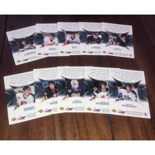 1999-00 Upper Deck Prospects CHL Class Série Complète