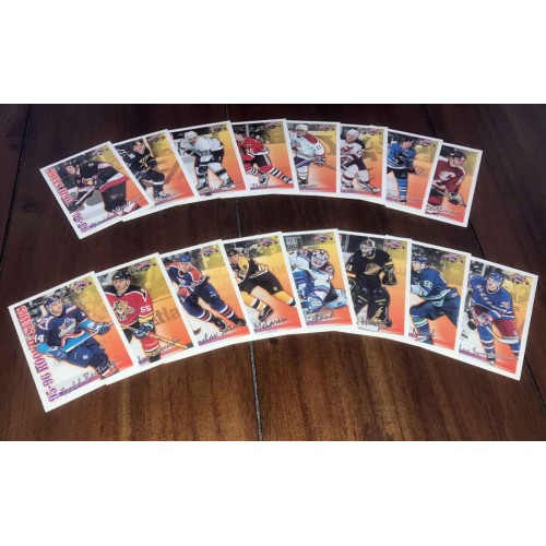 1996-97 Topps Picks '95-96 Rookie Stars Série Complète
