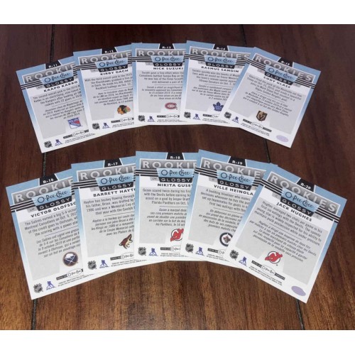 2019-20 Upper Deck OPC Glossy Série 2 Complète