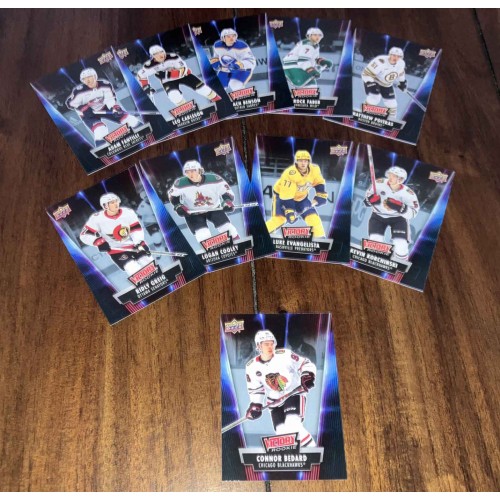 2023-24 Upper Deck National Card Day Victory Rookies Série Complète