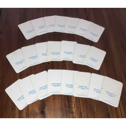 1976-77 Topps Glossy Série Complète 1976-77 Topps Glossy Série Complète