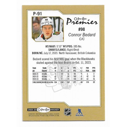 2023-24 O-Pee-Chee Premier Série Complète