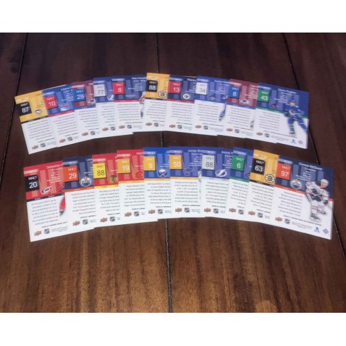 2020-21 Upper Deck Série 3 HoloGrFx NHL Série complète