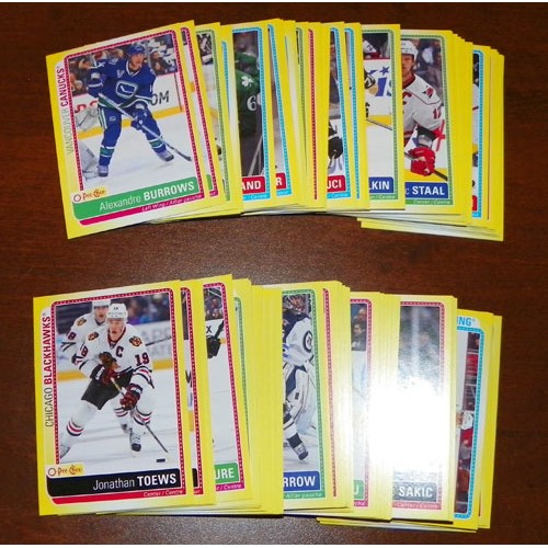 2013-14 O-Pee-Chee Stickers Série Complète