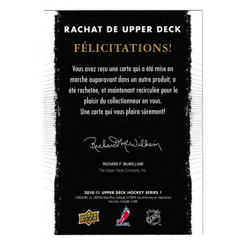 2010-11 Upper Deck French 1990-91 20th Anniversary Buybacks # 346 Mike Modano RC