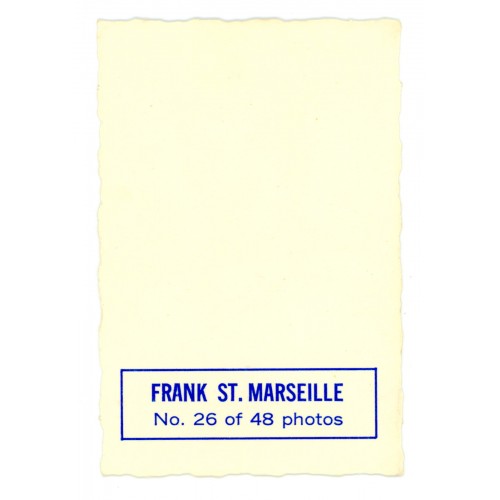 1970-71 O-Pee-Chee Deckle Edge # 26 Frank St. Marseille