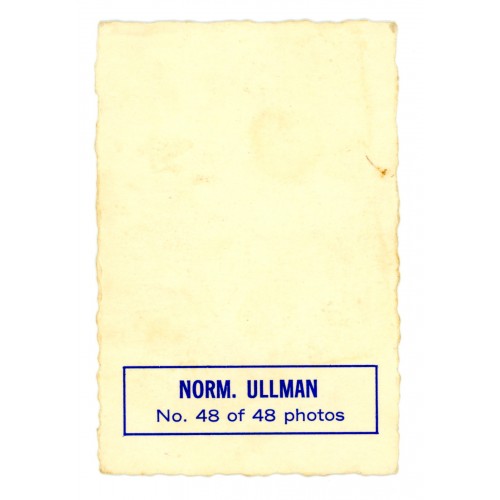 1970-71 O-Pee-Chee Deckle Edge # 48 Norm Ullman
