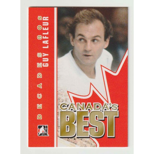 2010-11 ITG Decades Canada's Best # CB-03 Guy Lafleur