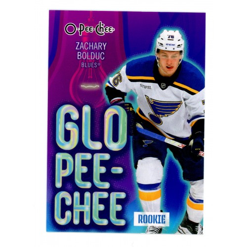 2024-25 O-Pee-Chee Glo Pee-Chee  # GLO-19 Zachary Bolduc