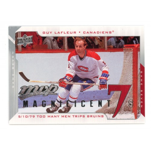 2008-09 Upper Deck MVP Magnificent 7s # M7-GL Guy Lafleur