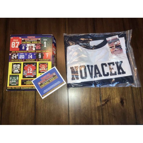 2023 Tristar Hidden Treasures Jay Novacek Jersey Autographié
