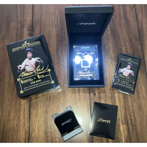 2024 Bruce Lee Keepsake Edition # 35 First Ever Laser Signapatch /100 2024 Bruce Lee Keepsake Edition # 35 First Ever Laser Signapatch /100