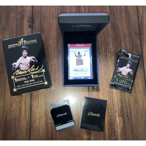 2024 Bruce Lee Keepsake Edition # 25 First Ever Laser Signapatch /99 2024 Bruce Lee Keepsake Edition # 25 First Ever Laser Signapatch /99