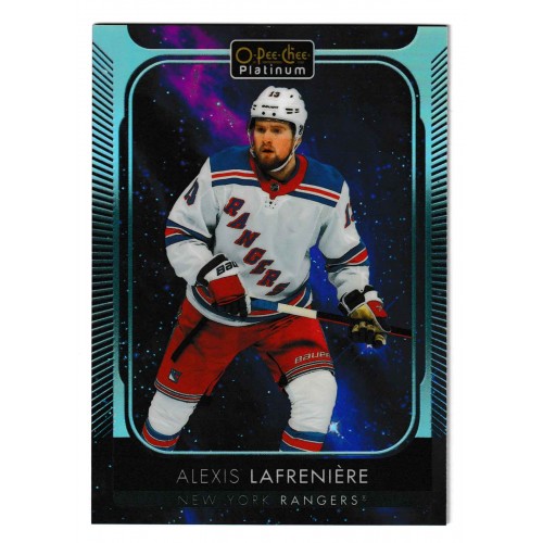 2021-22 O-Pee-Chee Platinum Cosmic # 30 Alexis Lafrenière /65