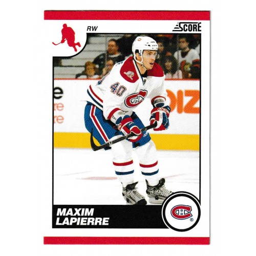 2010-11 Score French Back # 269 Maxim Lapierre