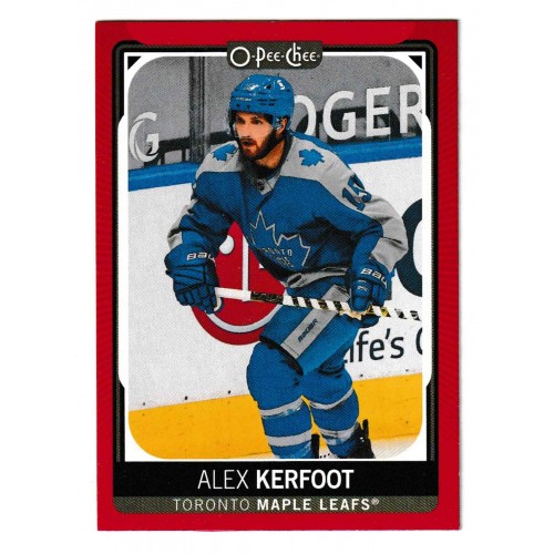 2021-22 O-Pee-Chee # 434 Alex Kerfoot RED 1/1