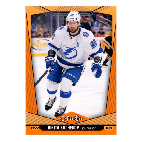 2024-25 O-Pee-Chee Bordure Orange # 112 Nikita Kucherov /25
