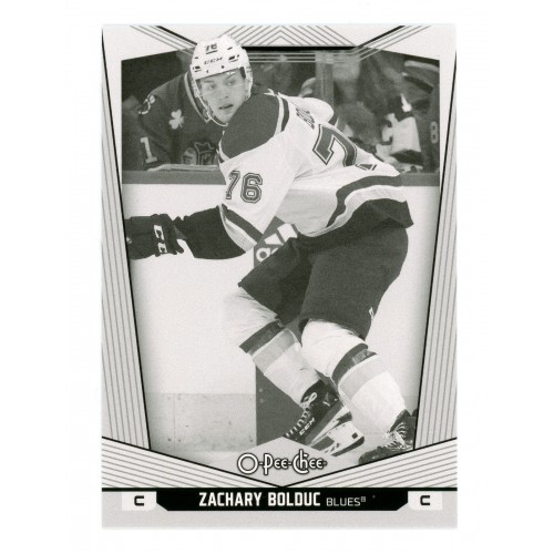 2024-25 O-Pee-Chee Black and White Variation # 553 Zachary Bolduc RC
