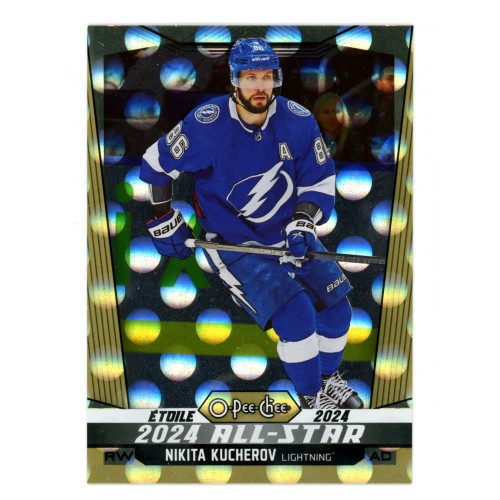 2024-25 O-Pee-Chee Rainbow Gold # 522 Nikita Kucherov 1/1