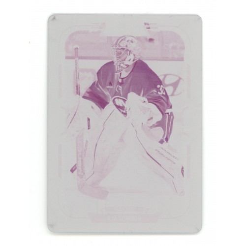 2025-26 O-Pee-Chee Magenta Printing Plate # 458 Ilya Sorokin 1/1