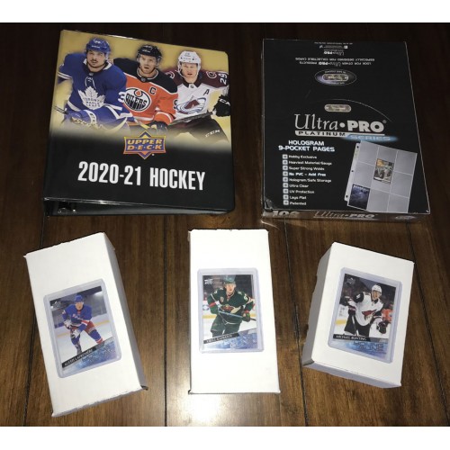 2020-21 Upper Deck Série Complète + Bonus (Série 1-2-3 incluant Young Guns)