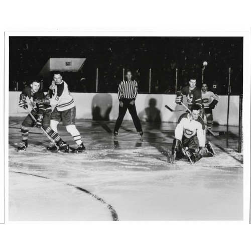 1950's Maple Leafs vs Canadiens 8 x 10
