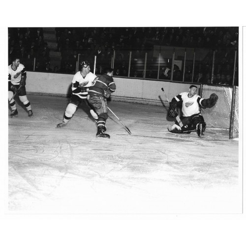 1960's Canadiens vs Red Wings 8 x 10