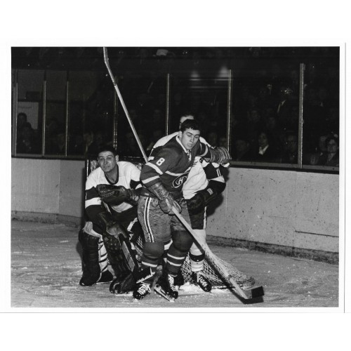 1960's Canadiens vs Red Wings 8 x 10