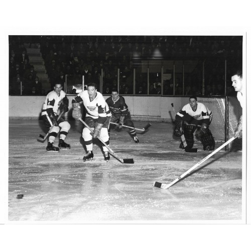 1960's Canadiens vs Red Wings 8 x 10