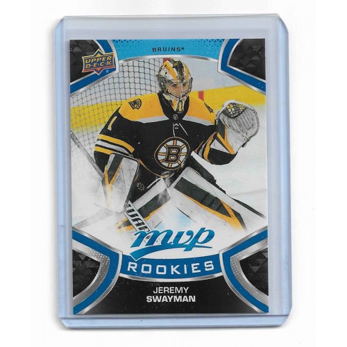 2021-22 Upper Deck MVP Blue # 235 Jeremy Swayman RC