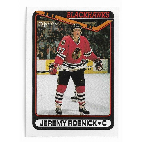 1990-91 O-Pee-Chee # 7 Jeremy Roenick RC