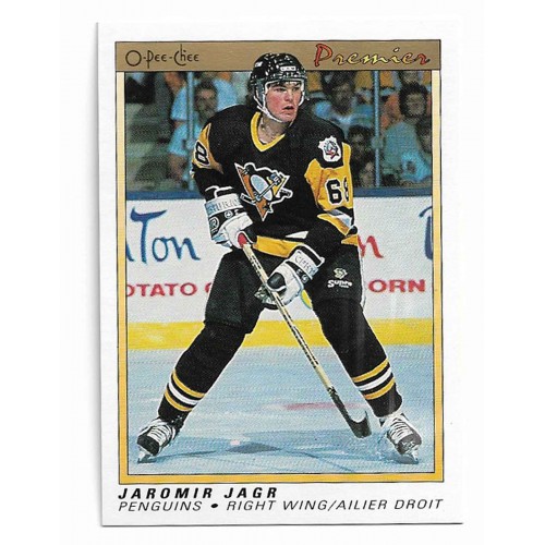 1990-91 O-Pee-Chee Premier # 50 Jaromir Jagr RC