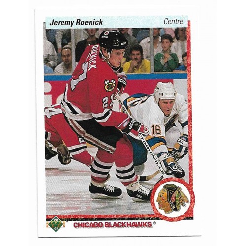 1990-91 Upper Deck Français # 63 Jeremy Roenick RC