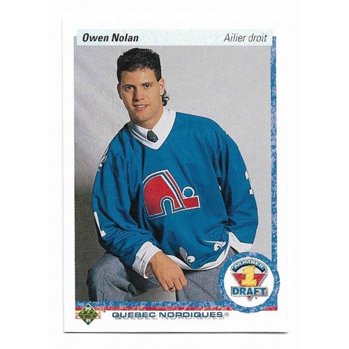 1990-91 Upper Deck Français # 352 Owen Nolan RC