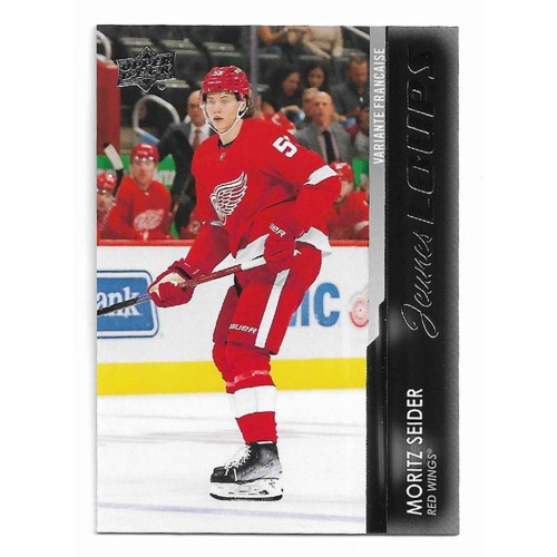 2021-22 Upper Deck Édition Française # 469 Moritz Seider RC