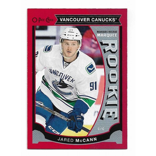 2015-16 O-Pee-Chee Update RED # U32 Jared McCann RC