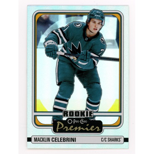 2024-25 O-Pee-Chee Premier # P-96 Macklin Celebrini RC