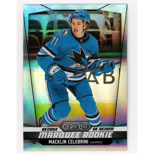 2024-25 O-Pee-Chee Rainbow # 545 Macklin Celebrini RC /350