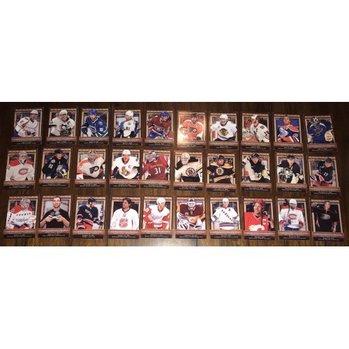 2010-11 Upper Deck Biography of a Season Série Complète