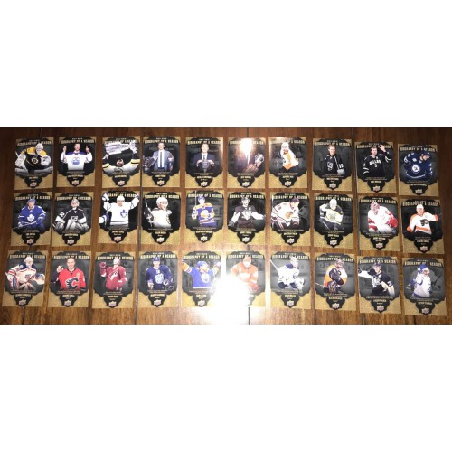 2011-12 Upper Deck Biography of a Season Série Complète