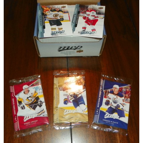 2018-19 Upper Deck MVP Blue Série Complète Incluant Recrues