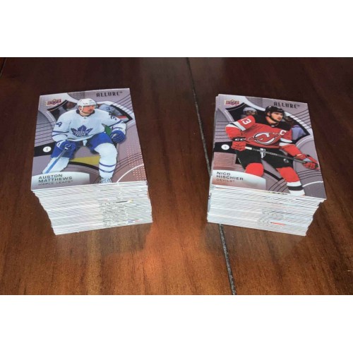 2021-22 Upper Deck Allure Série de Base Complète