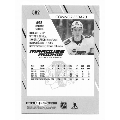 2023-24 O-Pee-Chee Série Complète